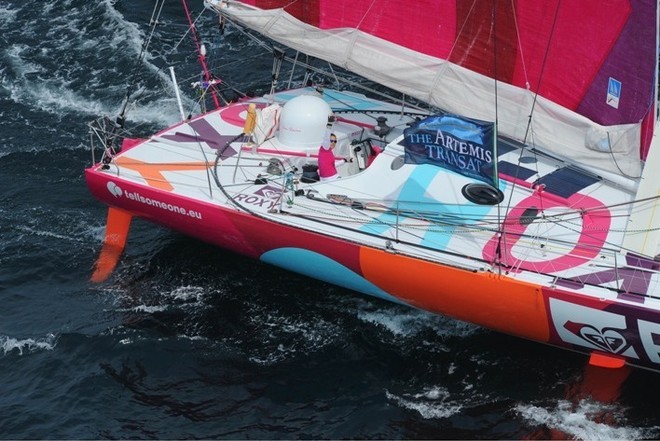 2008 Artemis Transat Start: DPPI © SW